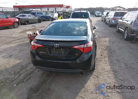 2015 Toyota Corolla S Plus from USA, damaged, VIN 2T1BURHE9FC478188